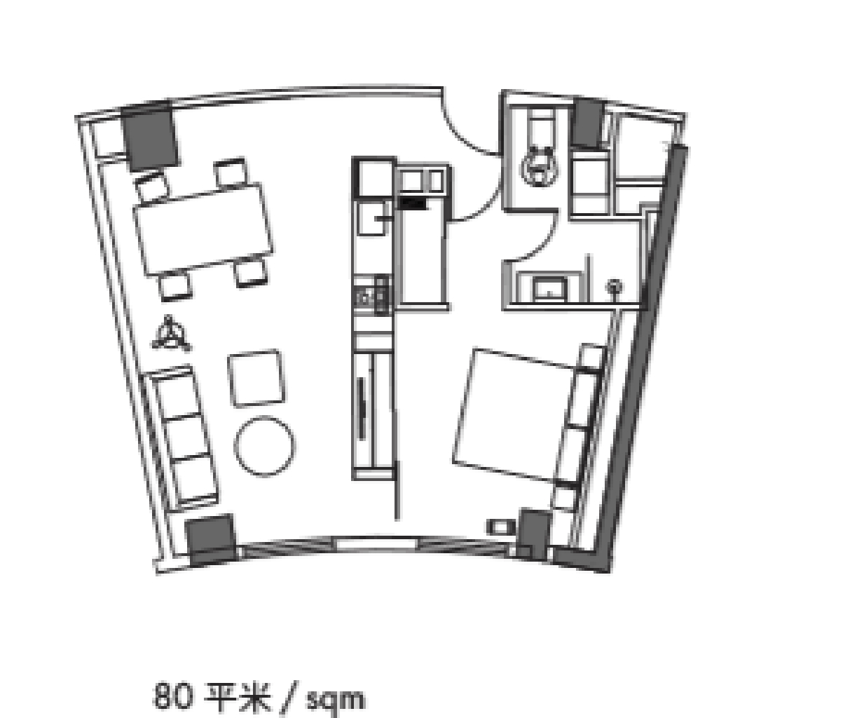 Base Living--Xintiandi Serviced Apartment - Image 4