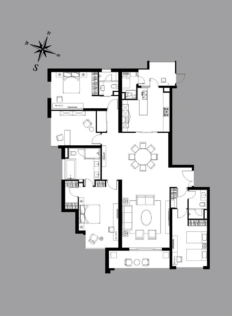 Stanford Residences in Jing’an Serviced Apartment - Image 11