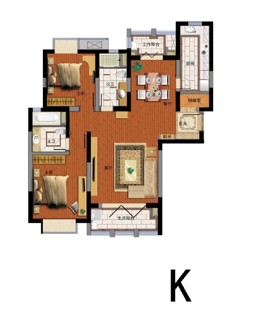 Xuhui Garden Serviced Apartment - Image 9